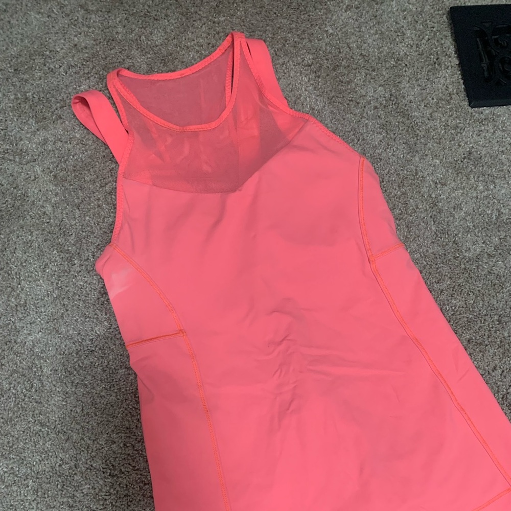 Bright Pink Lululemon Workout Tank size 4